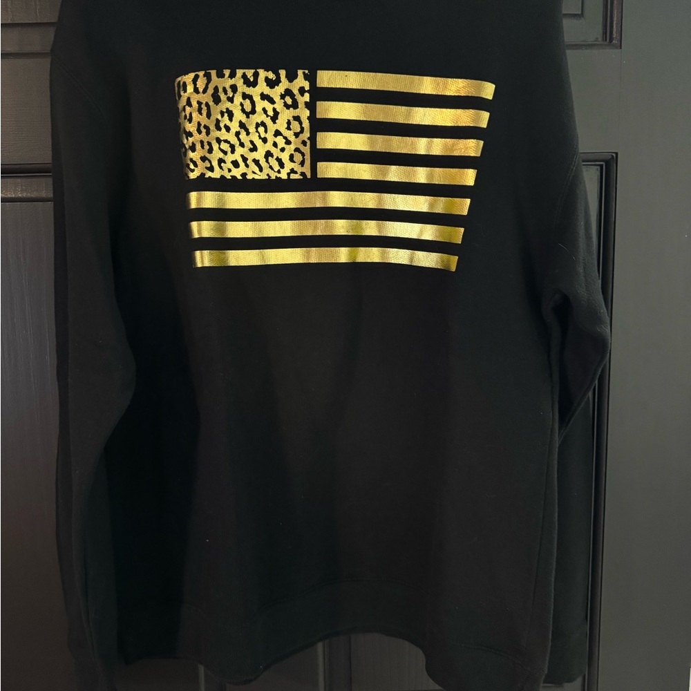 Black and Gold Women's Sweater